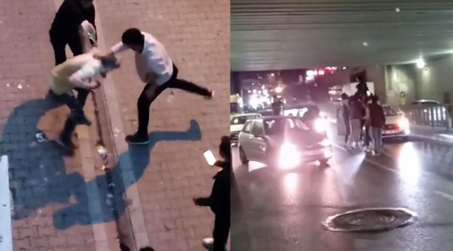 Asker eğlencesinden ilginç görüntüler