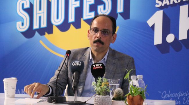 İbrahim Kalın üniversite öğrencileriyle buluştu