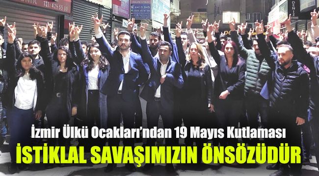 İzmir Ülkü Ocakları'ndan 19 Mayıs Kutlaması