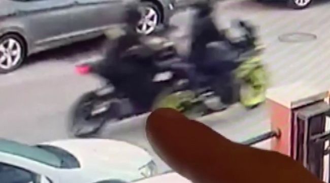 Maltepe'de 100 bin TL'lik motosikleti ittirerek çaldılar