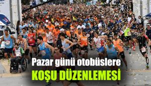 Pazar günü otobüslere “koşu” düzenlemesi