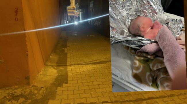 Sokakta doğurduğu bebeğini poşete koyup terk etti