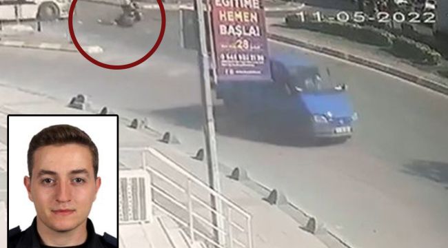 Sultanbeyli'de hafriyat kamyonu yunus polislerine çarptı