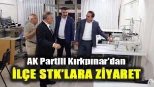 AK Partili Kırkpınar’dan ilçe STK’lara ziyaret