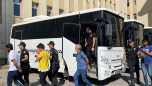 Baron ve baroniçelerin olduğu 46 şüpheli adliyeye çıkartıldı