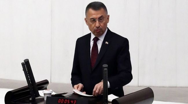 Cumhurbaşkanı Yardımcısı Fuat Oktay'dan açıklamalar