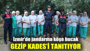 İzmir'de jandarma köşe bucak gezip KADES'i tanıtıyor
