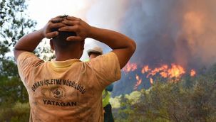 Marmaris'te yangından 29 kişi etkilendi