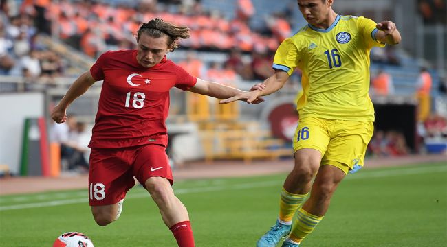 U21 Milli Takımı Kazakistan'la berabere kaldı