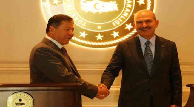 Bakan Soylu ve Rahimzoda Türkiye'de bir arada