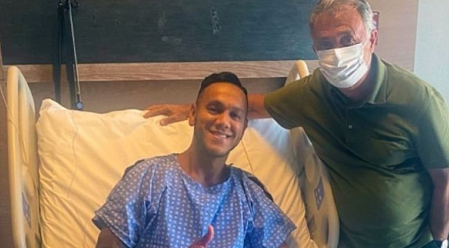 Başkan Çebi'den Josef'e geçmiş olsun ziyareti