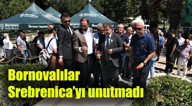 Bornovalılar Srebrenica’yı unutmadı