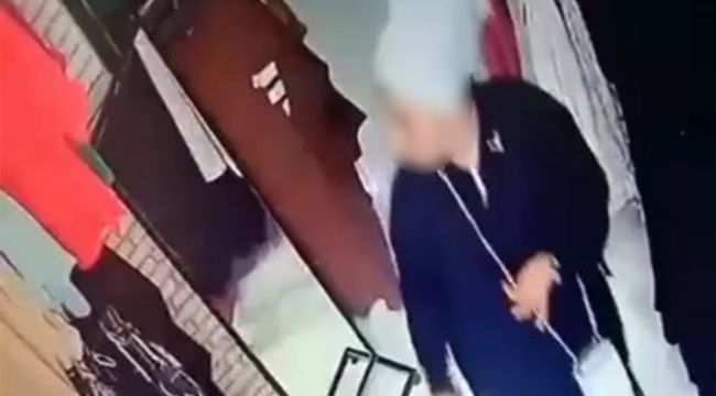 Denemek için giydiği kıyafeti 'ATM'ye gidiyorum' diyerek çaldı
