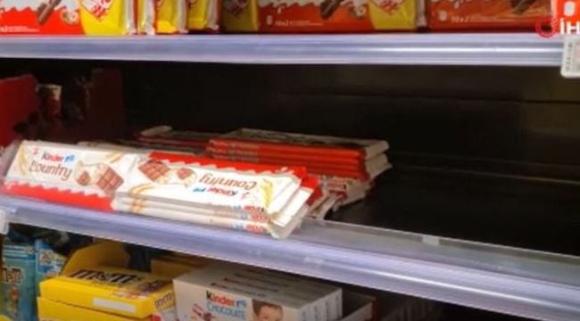 Ferrero Belçika'da yeniden üretime başladı ama raflarda sürpriz yumurta yok