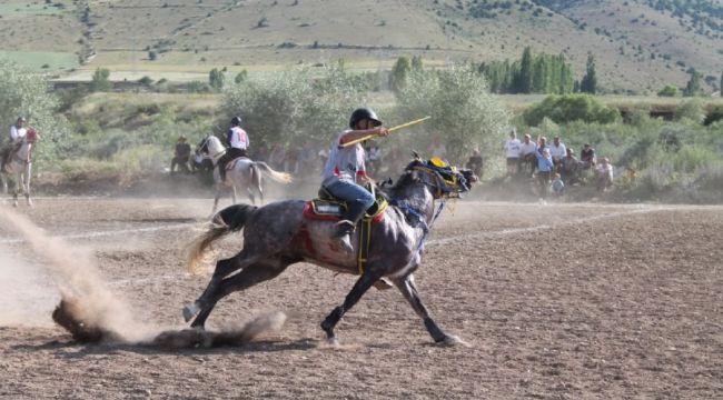 Finalde atı şahlanan sporcunun zor anları