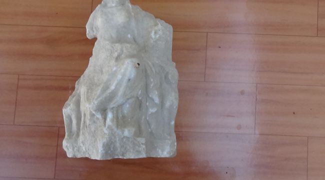 Antandors Antik Kentinde 2 bin 350 yıllık Kibele heykeli bulundu