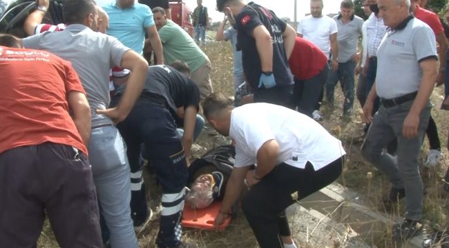 Arnavutköy'de kaza sonrası can pazarı
