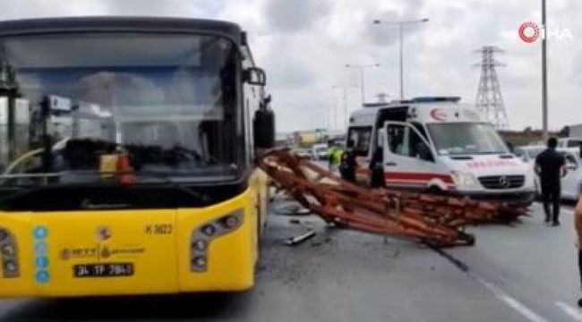 Arnavutköy'de korkunç kaza