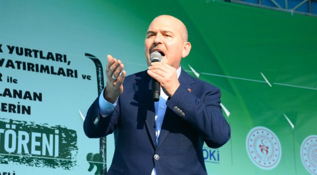 Bakan Soylu: 'O akşam Tayyip Erdoğan'ın önünde diz çökecekler'