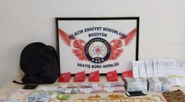 Bir milyonluk dolandırıcılık şüphelisi Bozüyük'te yakalandı