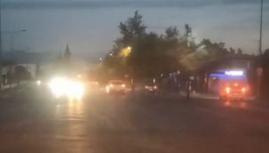 Bursa'da ölüme meydan okuyan sürücü kilometrelerce tersten gitti