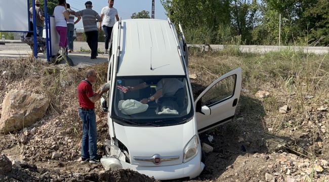 Çan'da trafik kazası