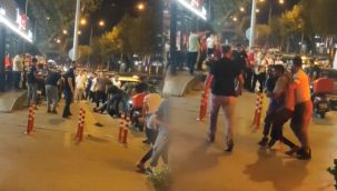 Çorbacıda yan bakma kavgası sokağa taştı, acımasızca saldırdılar