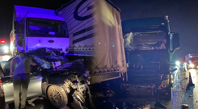 Düzce'de feci kaza