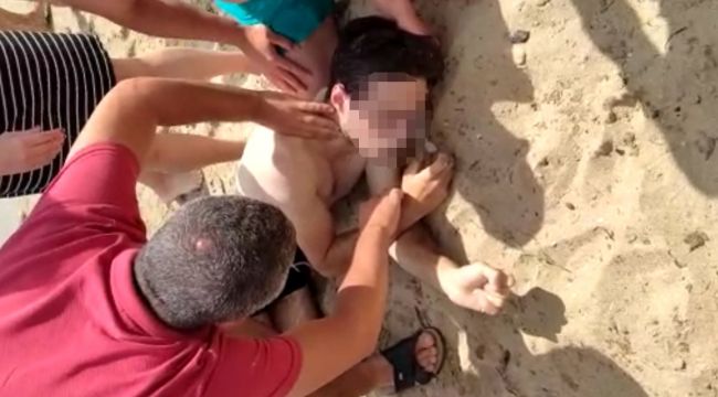 Epilepsi hastası genç boğulma tehlikesi geçirdi