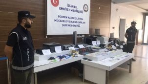 Fatih'te sahte belge düzenleyen şebekeye operasyon
