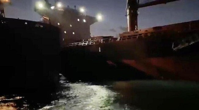 İstanbul Boğazı'nda korku dolu anlar!