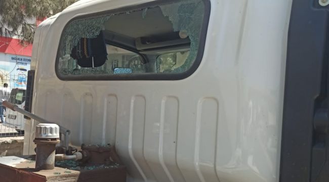 Kızıltepe'de DEDAŞ ekibine taşlı saldırı