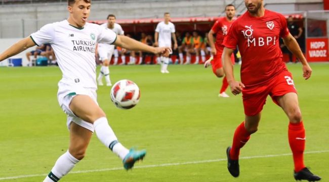 Konyaspor İsviçre'den beraberlik ile dönü