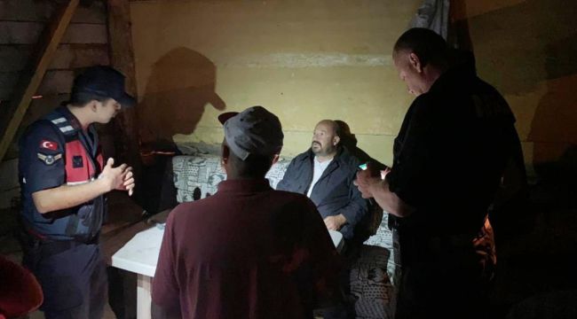 Köyde kaybolan adam ekipler tarafından bulundu