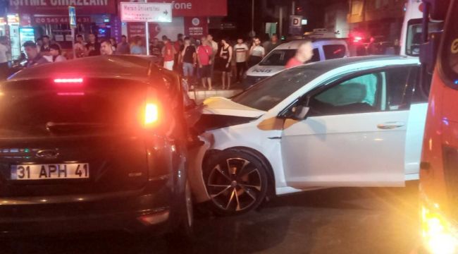 Mersin'de trafik kazası