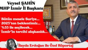 MHP İzmir İl Başkanı Veysel Şahin ile gündeme dair 
