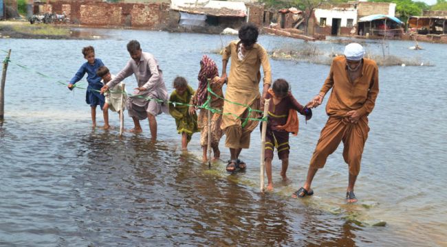 Pakistan'daki sel felaketinde can kaybı bin 61'e yükseldi