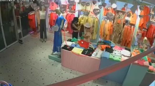 Rahat tavırları pes dedirtti: 3 ayrı mağazada hırsızlık yaptılar