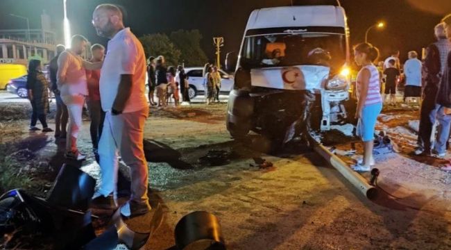 Sakarya'da mahalleliyi sokağa döken kaza