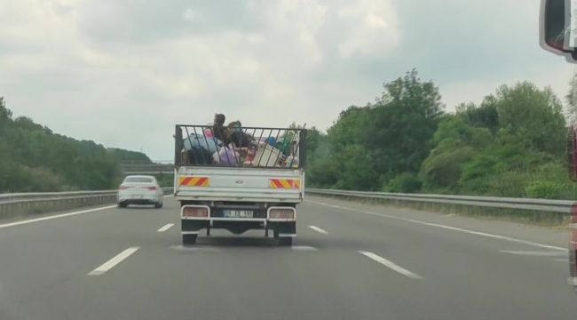 TEM'de tehlikeli eğlence