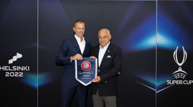 TFF Başkanı Büyükekşi, UEFA Süper Kupa maçını izleyecek