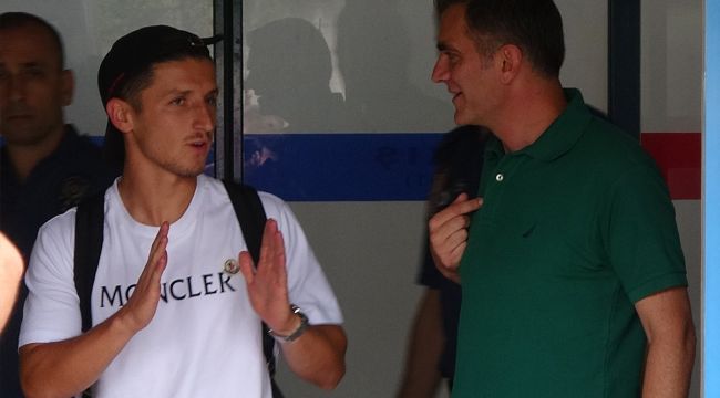 Trabzonspor'un yeni transferi Bardhi Trabzon'da