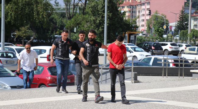 Uyuşturucuyla yakalanan gençten gazetecilere pişkin açıklama