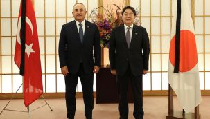 Bakan Çavuşoğlu, Japon mevkidaşı Yoshimasa ile görüşme gerçekleştirdi
