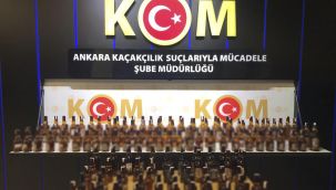 Başkent'te sahte içki operasyonu