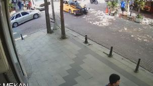 Bayrampaşa'da aynı noktada meydana gelen 2 kaza