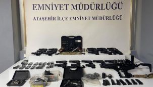 Evini silah üretimine dönüştüren şüpheli gözaltına alındı