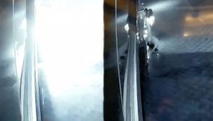 Hırsızlar klima motorunu çalmak istedi, gazı bomba gibi patladı