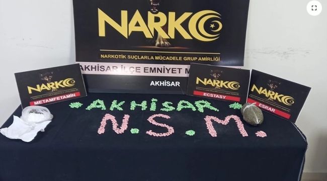 Manisa'da uyuşturucu operasyonu: 4 tutuklama