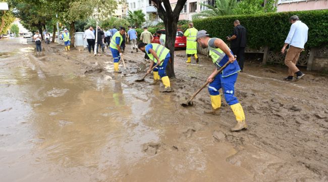 Mudanya'da sel seferberliği